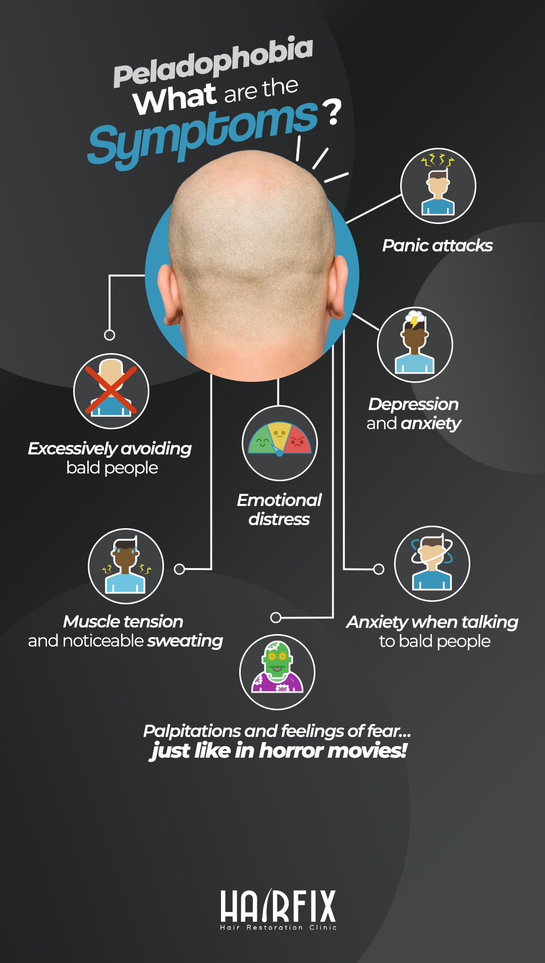 Peladophobia: The Fear Of Bald People | HAIRFIX