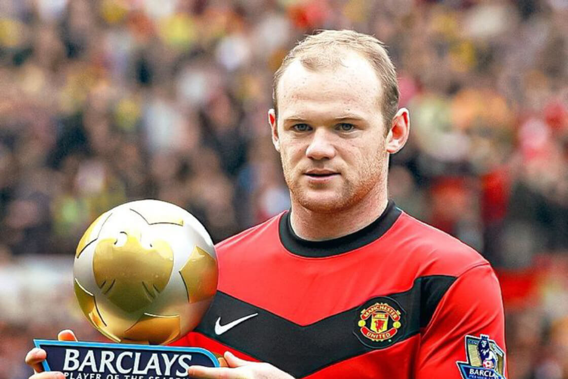 Wayne Rooney pelo corto