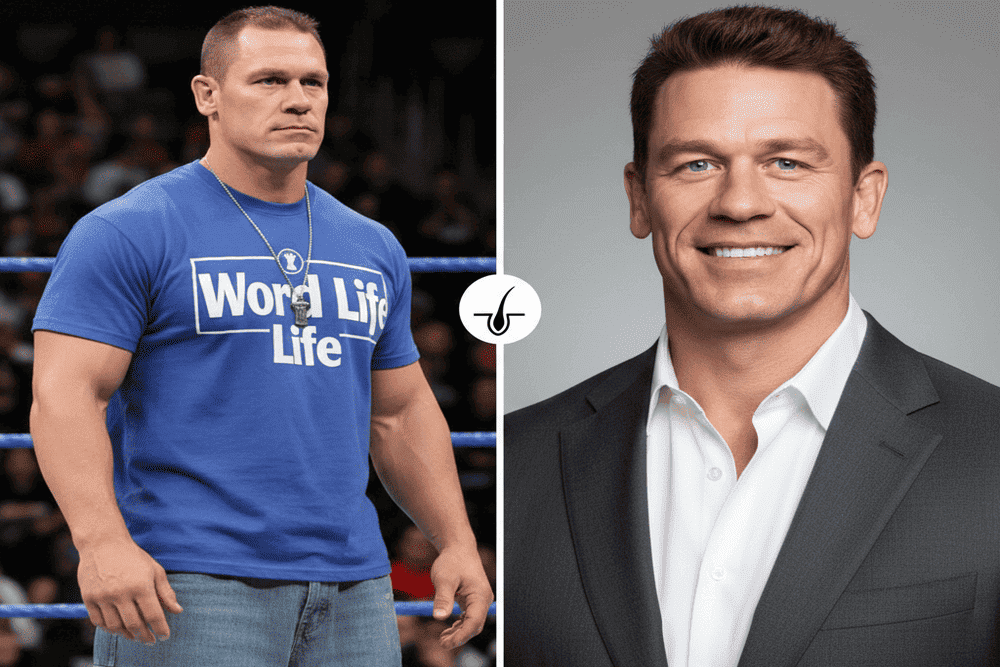 Trasplante de cabello de John Cena